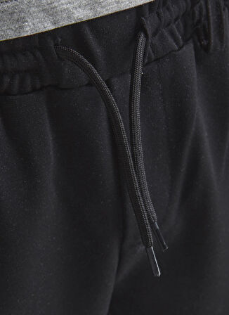 Jack & Jones Siyah Erkek Çocuk Düz Eşofman Altı JPSTVEGA JJTRASH BLACK LN JNR