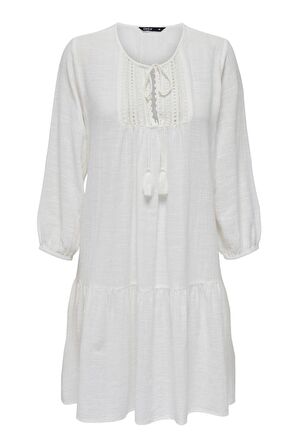 ONLY ONLVINNIE LIFE 3/4 LACE TUNIC WVN NOOS 