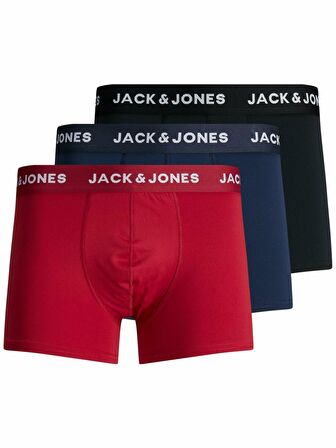 Jack Jones Mırco fIbre  3 Lü Paket Erkek Boxer 12182075