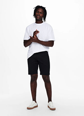Only & Sons Chino Şort, S, Siyah