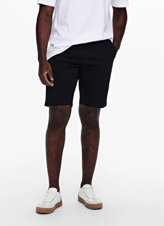 Only & Sons Chino Şort, S, Siyah