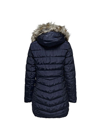 Only Lacivert Kadın Kaban 15183994