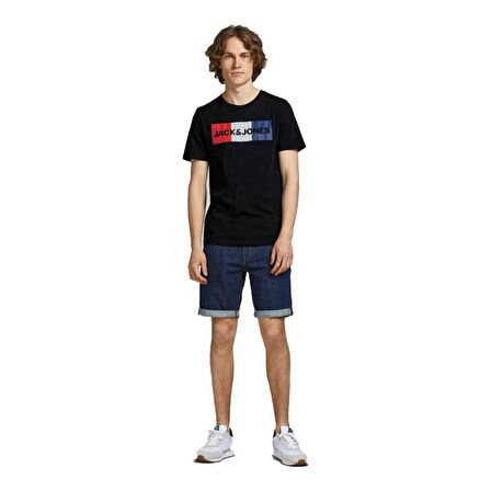 Jack & Jones Erkek Siyah T-Shirt