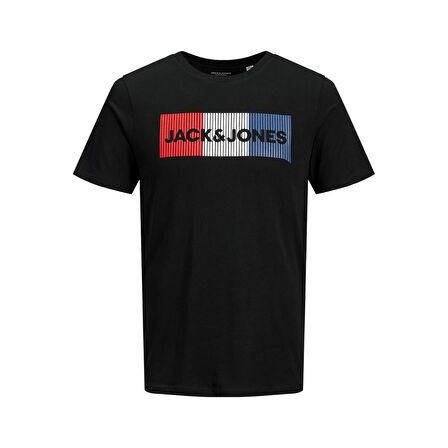 Jack & Jones Erkek Siyah T-Shirt