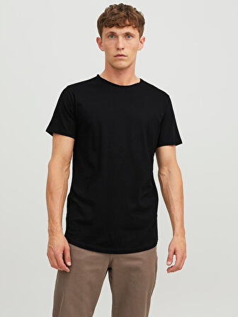 JJEBASHER BİSİKLET YAKA ERKEK T-SHIRT 12182498