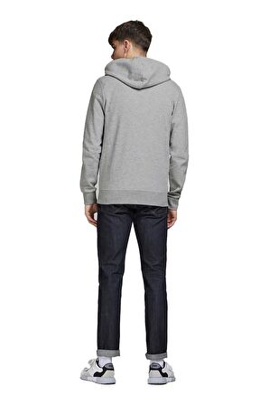 Jack & Jones Erkek Kapşonlu Sweatshirt 12181901