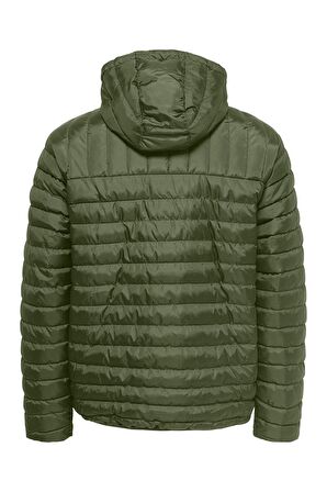 Only & Sons Hafif Şişme Ceket Mont Onspaul Quilted Hood Jacket - 22015121