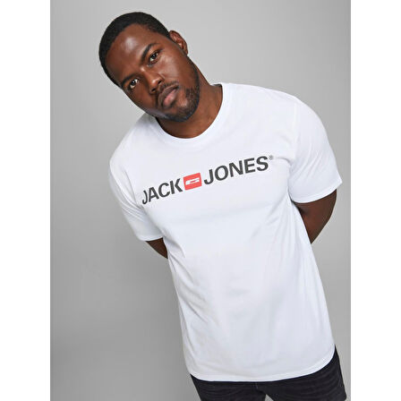 JACK&JONES JACK&JONES JJECORP LOGO TEE SS CREW NECK NOOS PLS ERKEK T-SHİRT T-Shirt