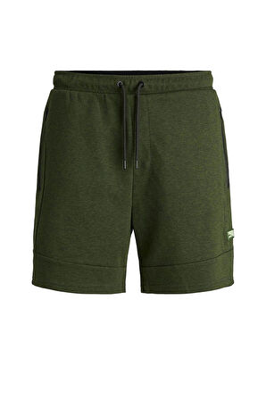 Jack & Jones Erkek Günlük Yeşil Şort - 12186750