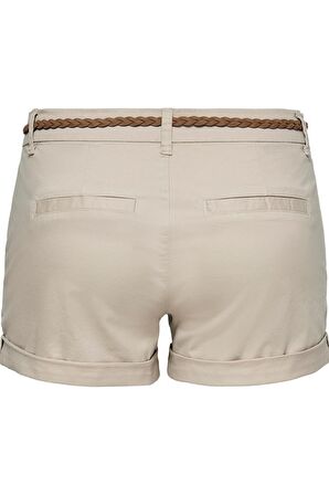 ONLY ONLEVELYN REG CHINO SHORTS PNT NOOS bej