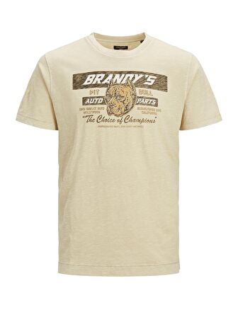 Jack Jones Erkek Regular T-shirt Pitbull - 12183776