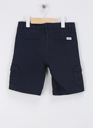 Jack & Jones Normal Bel Normal Lacivert Erkek Şort JPSTJOE JJCARGO SHORTS JNR