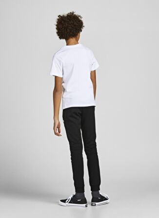 Jack & Jones Siyah Erkek Çocuk Düz Eşofman Altı JPSTWILL JJAIR SWEAT PANTS NOOS JNR