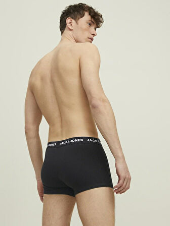 Jack Jones Solıd 10 Lu Paket Erkek Boxer 12189937