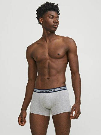 Jack Jones Solıd 10 Lu Paket Erkek Boxer 12189937