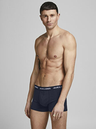 Jack Jones Solıd 10 Lu Paket Erkek Boxer 12189937