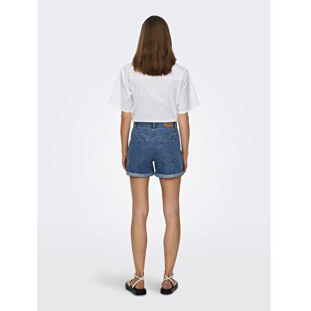 Only Onlvega Hw Denim Kadın Jean Şort