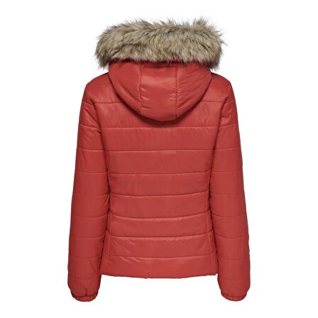 Only Kadın Mont Onldogukan Hood Fur Padded 15231669-GOJ