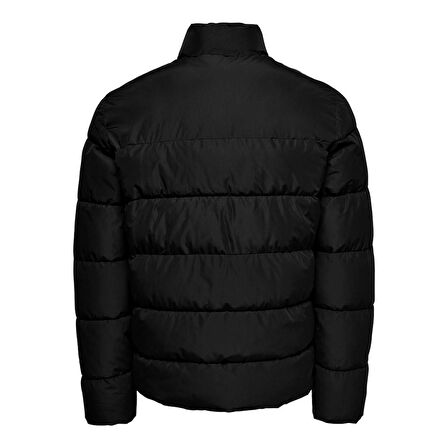 ONLY & SONS ONSMELVIN LIFE  PUFFER JACKET OTW VD siyah