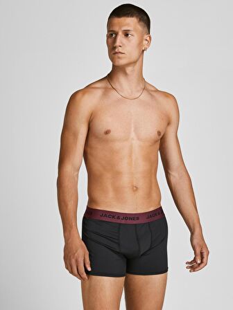 Jack&Jones Microfiber Erkek Boxer 12194284 SİYAH-L