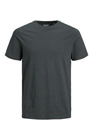 JACK&JONES JJEORGANIC BASIC ERKEK T-SHIRT ANTRASİT 