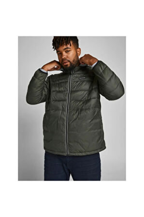 Jack & Jones Jack&jones 12194740 Hakım Yaka 2 Cep Dıkıslı Sısme Mont