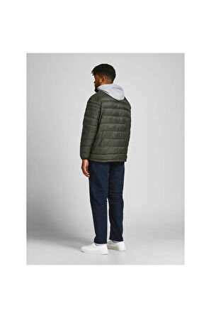 Jack & Jones Jack&jones 12194740 Hakım Yaka 2 Cep Dıkıslı Sısme Mont