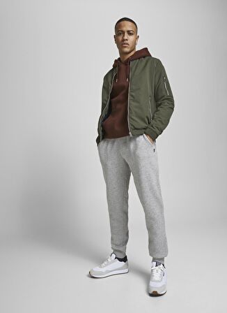 Jack & Jones Regular Fit Açık Gri Erkek Eşofman Altı 12195726_JPSTGORDON JJSTAR SWEAT PA
