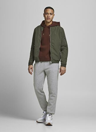 Jack & Jones Regular Fit Açık Gri Erkek Eşofman Altı 12195726_JPSTGORDON JJSTAR SWEAT PA