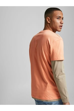 Jack & Jones Erkek Jorcopenhagen Yavruağzı Tişört - 12176780