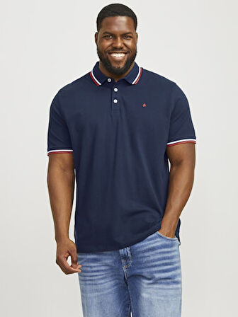 JACK JONES Erkek Lacivert Polo Tişört 12143859