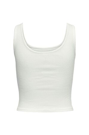 Only Kadın Beyaz Siyah Onlkıra Crop Top 15240303