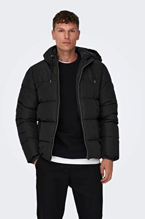 ONSMELVIN LIFE HOOD PUFFER JACKET OTW VD 