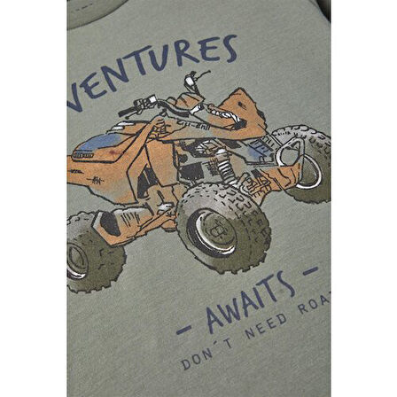 Name it Erkek Çocuk Yeşil Uzun Kollu T-Shirt