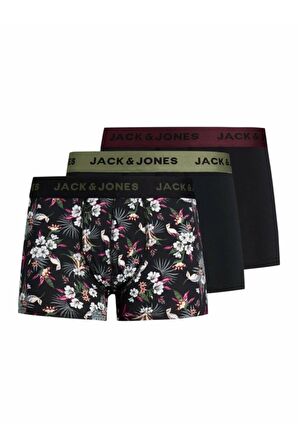 Jack&Jones Microfiber Erkek Boxer 12194284 SİYAH-S