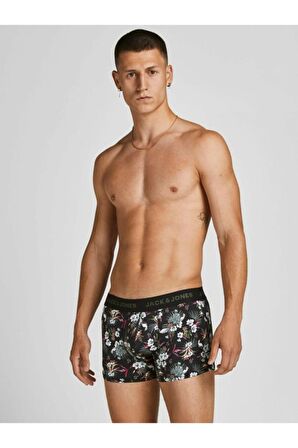 Jack&Jones Microfiber Erkek Boxer 12194284 SİYAH-S