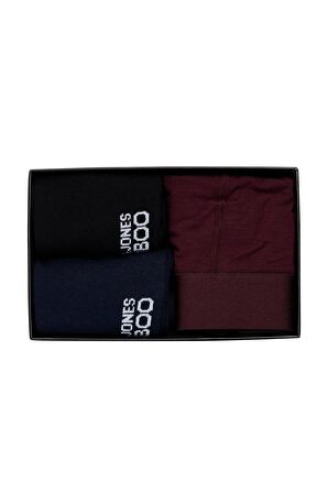 Jack & Jones Erkek 1 Boxer ve 2 Çorap Hediye Kutusu Jacbamboo - 12198875