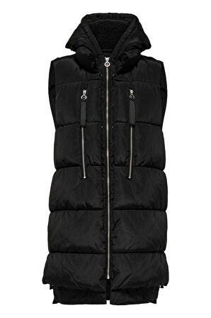 Only Kadın Onlnora Puffer Waistcoat Kadın Siyah Yelek - 15235033