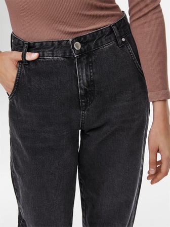 ONLTROY HW CARROT ANK DNM DOT610 NOOS Kadın Siyah Jean - 15236962
