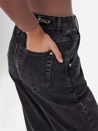 ONLTROY HW CARROT ANK DNM DOT610 NOOS Kadın Siyah Jean - 15236962