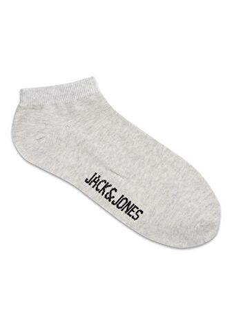 Jack&Jones Açık Gri-Melanj Erkek 5'li Çorap 12120278