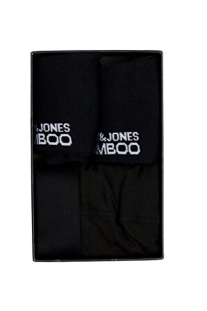 Jack & Jones Erkek 1 Boxer ve 2 Çorap Hediye Kutusu Jacbamboo - 12198875
