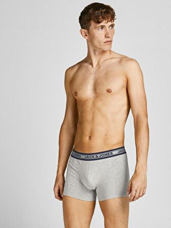 Jack Jones Black 5 Li Paket Erkek Boxer 12167028