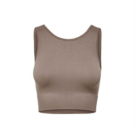 Only Play Onpjaıa Lıfe Un Sl Seam Short Top Noos Kadın T-Shirt 15250051-Falcon
