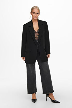 ONLLANA-BERRY L/S OVS BLAZER TLR NOOS SİYAH 15245698