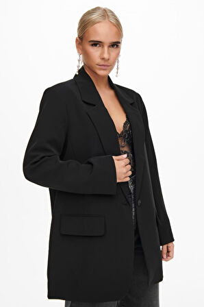 ONLLANA-BERRY L/S OVS BLAZER TLR NOOS SİYAH 15245698