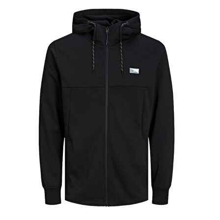 Jack&Jones Kapüşonlu Fermuarlı Erkek Sweatshirt