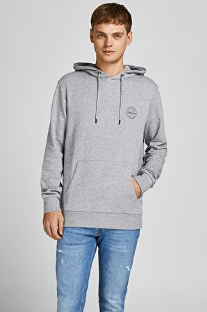 Jack & Jones Erkek Sweatshirt Jjeshark Sweat Hood - 12205081