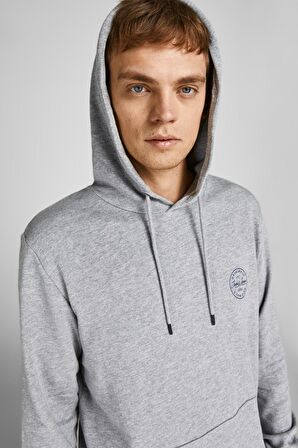 Jack & Jones Erkek Sweatshirt Jjeshark Sweat Hood - 12205081