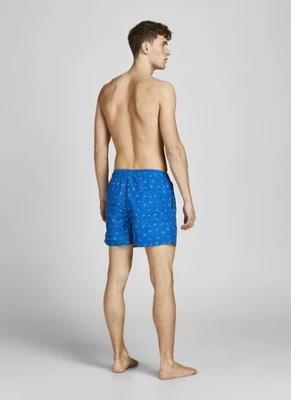 Jack & Jones Mavi Erkek Şort Mayo 12206071_JPSTCRETE JJSWIM AKM